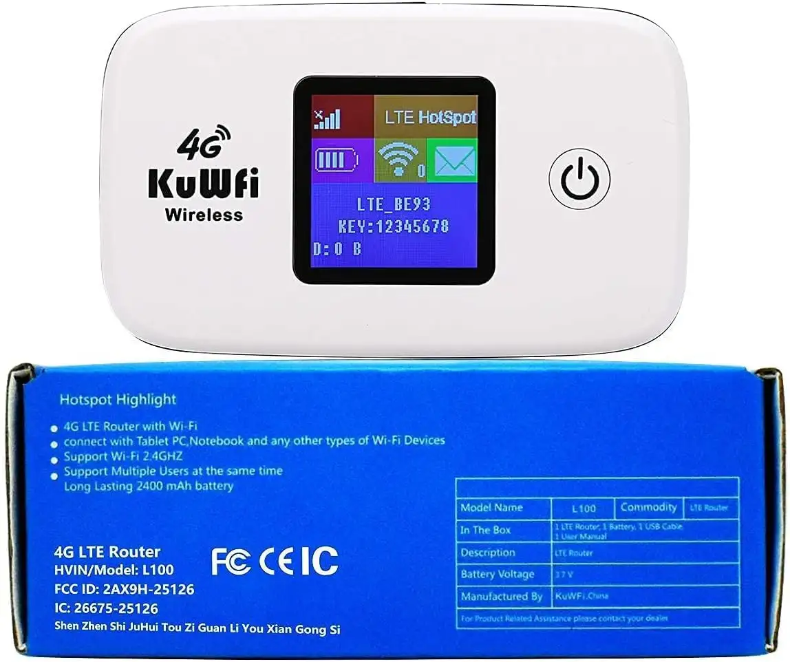 KuWFi 4G LTE Unlocked, AT&TT-Mobile Users - 61Hju6uU9JL._AC_SL1148_